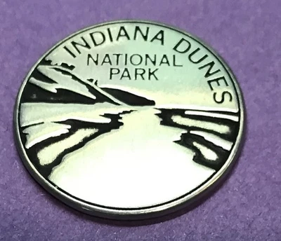 Hard to Find Indiana Dunes National Park Collectible Token - Image 1 of 2