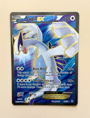 Tarjeta Pokémon - Lugia EX (Arte Completo) XY Orígenes Antiguos 94/98 Holo Ultra Raro Foto 1 de 4
