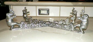 VTG ARTHUR COURT ALUMINUM ELEPHANT BASE DISH HOLDER 2001 - Picture 1 of 12