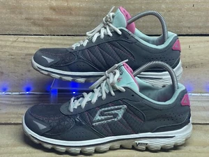 Skechers Go Walk 2 Adult Women 10 Flash Gray Running Shoes Sneakers Athletic - Picture 1 of 9