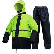 Rain Gear For Men Women Waterproof Lightweight Rain Suits Hood Rain Jacket And R