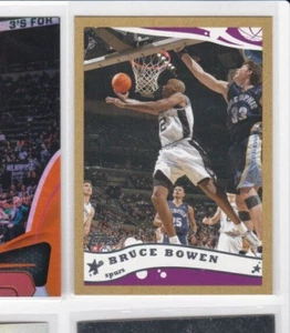 BRUCE BOWEN 05-06 TOPPS GOLD PARALLEL-SERIAL #'D 35/99-DON'T MISS-GRAB IT NOW! - Picture 1 of 24