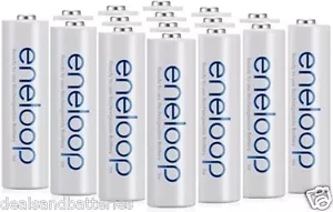 NEW Panasonic Eneloop 20 Pack AA NiMH 2000mAh Batteries (MIN 1900) - Picture 1 of 1