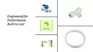Refrigerator Ice Maker Water Line Installation Kit for RO (John Guest 3/8" QC) - Picture 1 of 5
