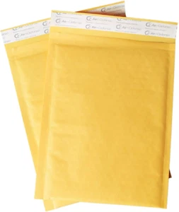 25/250/500/1000/2000/5000 Pcs #0 6.5X10 Kraft Bubble Mailers Padded Envelopes Ma - Picture 1 of 7