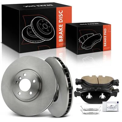 6x Rotores de disco y pastillas de freno de cerámica para BMW X5 2002-2006 V8 4,6 L 4,8 L parte delantera Foto 1 de 4