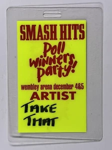 Take That Pass Smash Hits Poll Winners Party Wembley Arena December 4/5 1994 - Bild 1 von 12