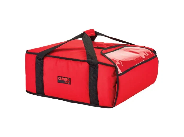 Cambro GBP318521 Red Pizza Delivery Bag - (3) 18" Pizza Capacity - Case of 4