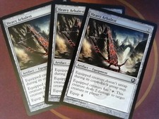 3x Heavy Arbalest - Scars of Mirrodin - Magic the Gathering MtG Tracked