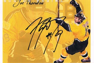 Joe Thornton genuine autograph signed 6"x8" photo NHL - Picture 1 of 1