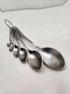 Large Metal Measuring Spoons - Picture 1 of 3