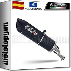tubo de escape homologado aluminio negro gpr por honda cb 500 x 2019 19 2020 20 - Imagen 1 de 2