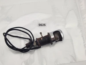 Vintage Vehicle Dash Map Light With Lever Switch Stud Panel Mount Ground 0625 A6 - Picture 1 of 4