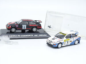 Cm's 1/64 - Ford Sierra Rs Cosworth 1000 Lakes Rally 1987 + Escort Mounted Carlo