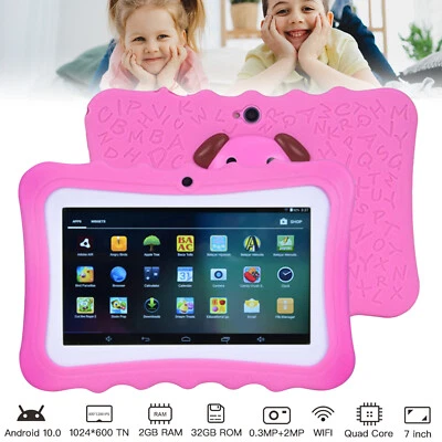 7in Tablet Tabletas Para Niños Niño O Niña WIFI Bluetooth Proteccion Antigolpes - Image 1 of 4