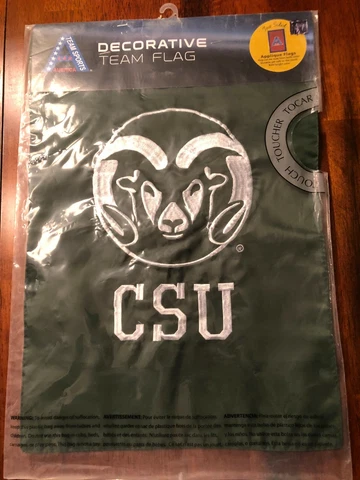 Colorado State Rams NCAA Licensed Decorative House Garden Flag Wall Banner BNIP Cover