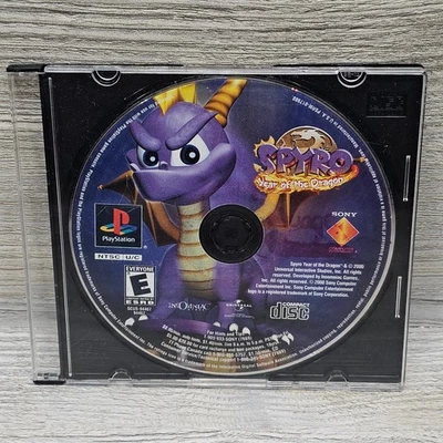 Spyro Año del Dragón PlayStation 1 PS1 Probado Funciona Sin Manual ni Estuche Foto 1 de 3
