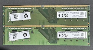 2x Kingston 8GB 1Rx16 PC4-3200AA DDR4 3200 MHz Desktop RAM HP32D4U2S1MF-8 - Picture 1 of 1