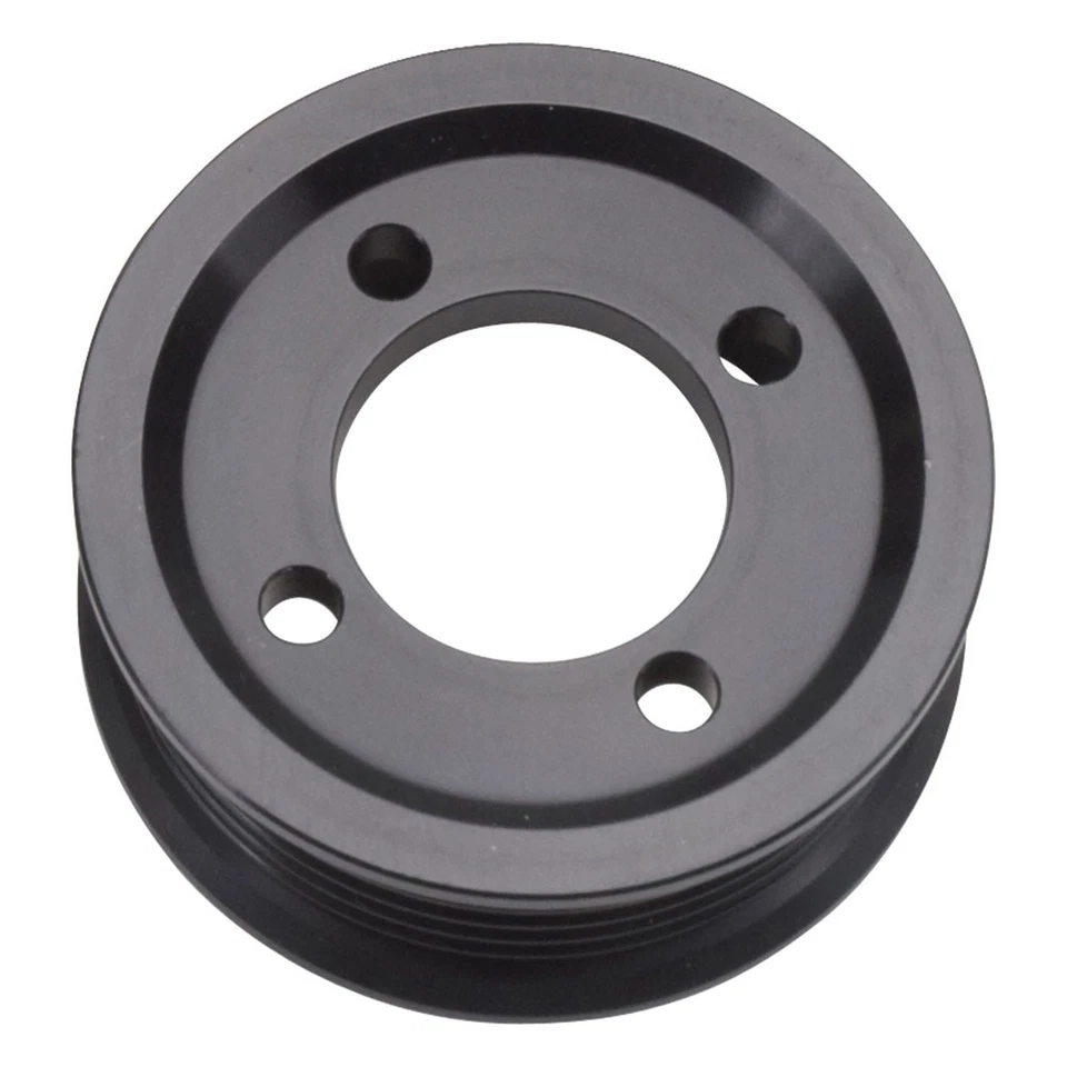 Edelbrock Supercharger Pulley 15823; E-Force 2.750" 6-Groove Black Aluminum Foto 1 de 1