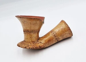 CUENCO PIPA PARA FUMAR CERÁMICA TOFANA IMPERIO TURCO OTOMANO SIGLO XIX - Imagen 1 de 7