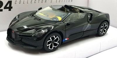 CMJ 1/24 Scale Diecast 124BMBK - Bugatti Mistral - Black - Image 1 of 4