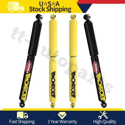 Monroe Shock Absorber Front Rear Shocks Fits 1998 1992 1995 1996 1993 Ford F-250 - Image 1 of 4