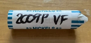 2009 P 1 ROLL (40 COINS) JEFFERSON NICKEL VERY FINE OR BETTER NICE CONDITION LV - Picture 1 of 7