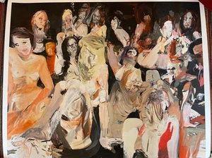 Cecily Brown "All the Nightmares Came Today" Digitaldruckausgabe handsigniert - Bild 1 von 8