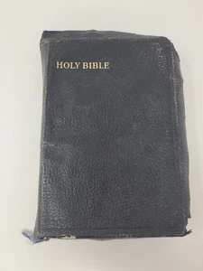 Vintage 1950’s Holy Bible Maps Edition American Bible Society (shows Palestine) - Picture 1 of 13