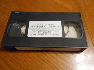 N.N.L. SCALE MODEL CAR SHOW 1995 BEE ON VIDEO VCR-9 - Picture 1 of 1