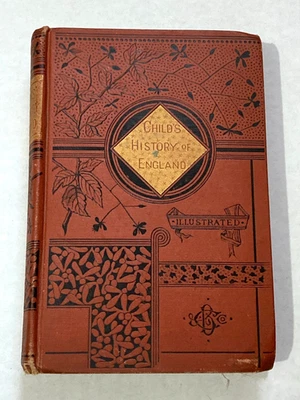 A Child's History of England Charles Dickens 1800s - Image 1 of 4