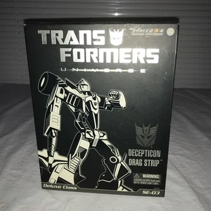 Transformers Universe Classics Deluxe Class Dragstrip! 100% Comp.! In Box! - Picture 1 of 2