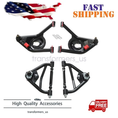 For Pontiac Firebird Chevrolet Camaro 1970-81 Tubular A Arms Control Arms Set - Image 1 of 4
