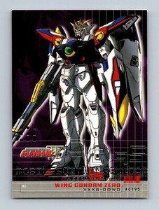 Gundam Wing Mobile Suit - Wing Gundam Zero GW-28 - Upper Deck 2000