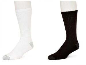 Carolina's Best Burlington® Men's Comfort Power® Crew Socks, Large, 6 pairs