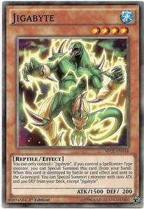 Jigabyte SECE-EN034 Yu-Gi-Oh Card 1st Edition New - Picture 1 of 4