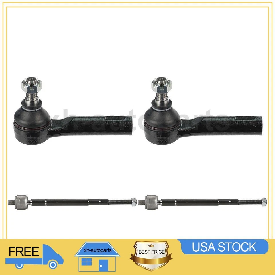 Se adapta a Honda Odyssey 1999~2001 4X interior exterior Delphi Tie Rod End XH Foto 1 de 4