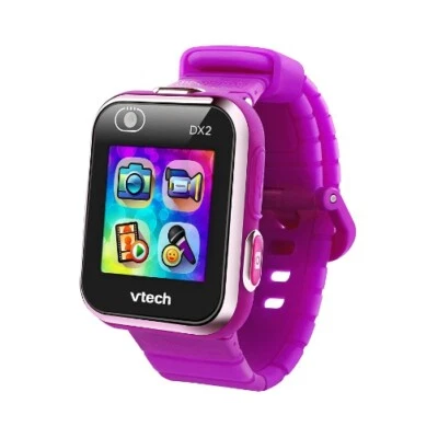 VTech 80-193810 Kidizoom Smartwatch Dx2 - Dual Camera - Purple - Image 1 of 2