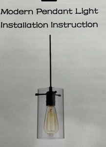Modern Pendant Light - GLADFRESIT - Brand New in Box - Picture 1 of 5