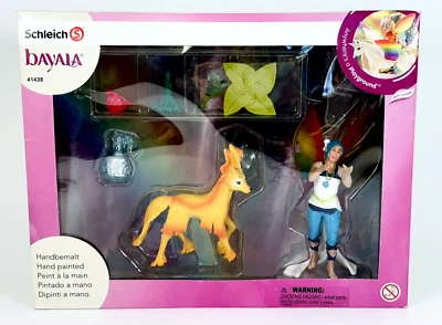 Schleich World Of Elves # 41438 - Dunya Rainbow Elf With Foal MITA BAYALA *SEE - Image 1 of 4
