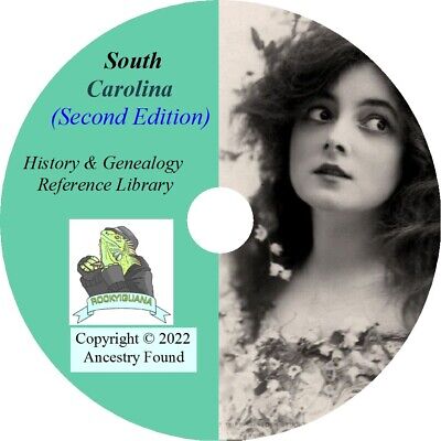 220 old books - SOUTH CAROLINA History & Gene...