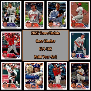 2023 Topps Update Series Baseball US1-165 Choose Your Card Complete Your Set