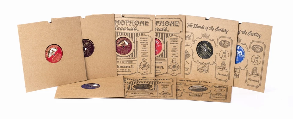 Set of 9 78 RPM Shellac Records with Vintage Music from the 1930s-1950s - Bild 1 von 1