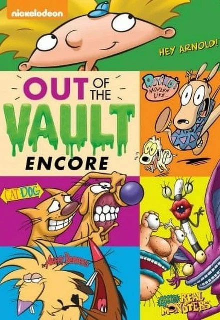 Nickelodeon Out Of The Vault Encore (2017 DVD) ~ New & Sealed - Image 1 of 1