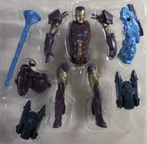 2012 IRON MAN 3 Hasbro ASSEMBLERS Loose STEALTH TECH IRON MAN 4" Figure NEW Cover
