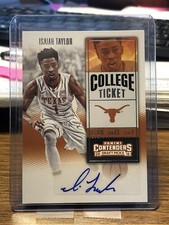 2016 Panini Contenders Draft Picks College Ticket Isaiah Taylor # 167 Auto
