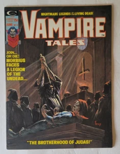 VAMPIRE TALES #11 COMIC MORBIUS BROTHERHOOD OF JUDAS JUNE 1975 - Picture 1 of 12