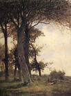 Sztuka Obraz olejny Krajobraz Honfleur-La-Cote-de-Grace-Eugene-Louis-Boudin