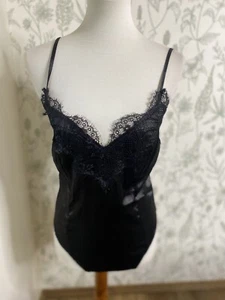 Pretty Little Things Lace Trim Bodysuit Tank Camisole NWT - Picture 1 of 7