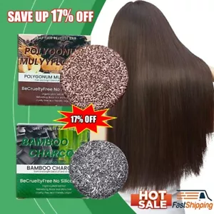 Sapone biologico shampoo oscurante capelli barretta capelli grigi essenza poligono inverso8 - Foto 1 di 14
